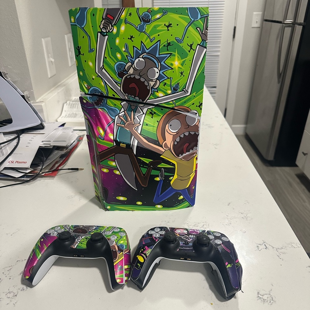 PS5 
With 2 controllers